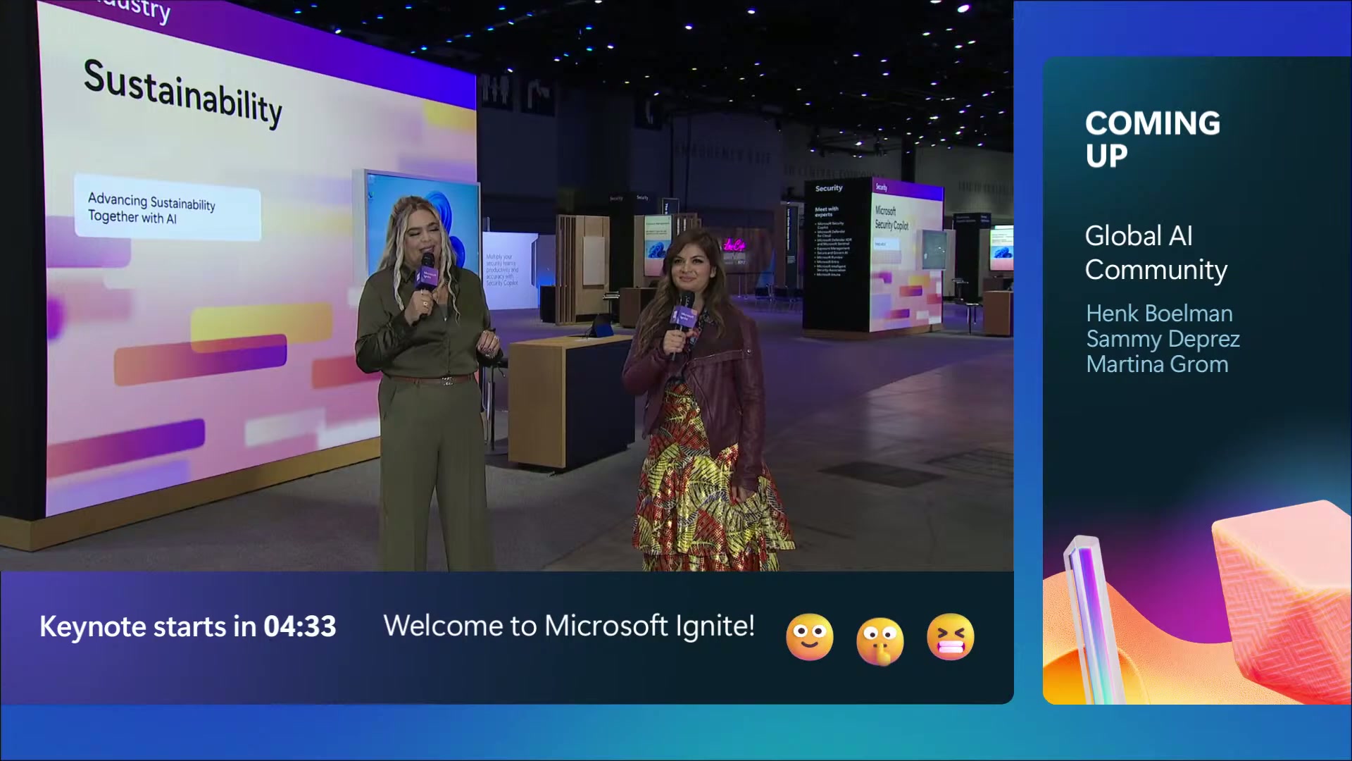 Microsoft Ignite graphics